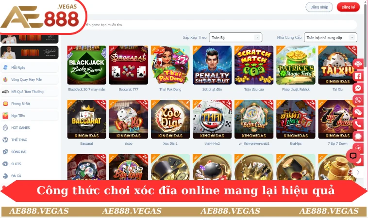 Những công thức chơi xóc đĩa online mang lại hiệu quả cao