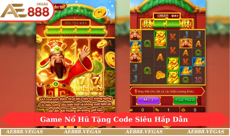 Game nổ hũ tặng code