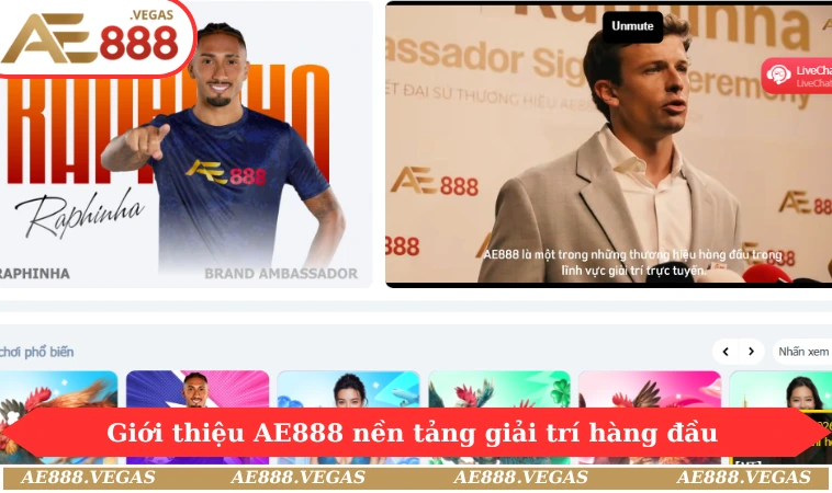 Giới thiệu AE888 nền tảng giải trí hàng đầu