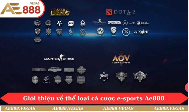 Giới thiệu về thể loại cá cược e-sports Ae888