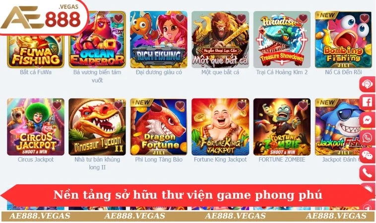 Nền tảng sở hữu thư viện game phong phú